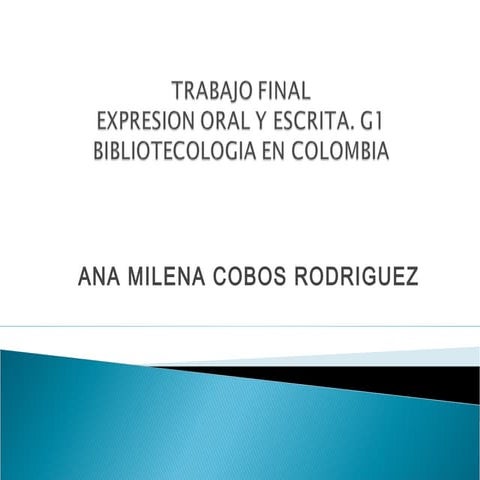 Trabajo final
