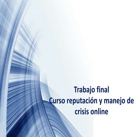 Trabajo final