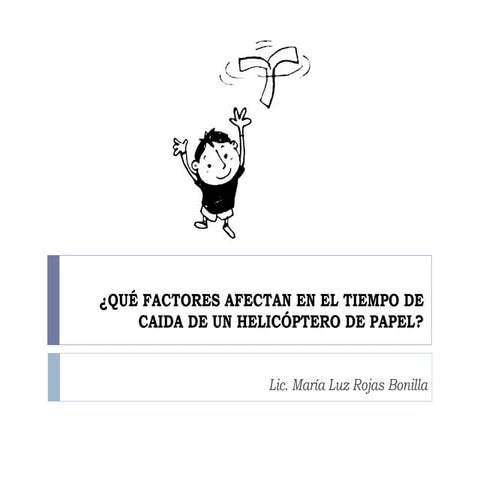 Maria Luz Rojas Bonilla - Helicoptero de Papel