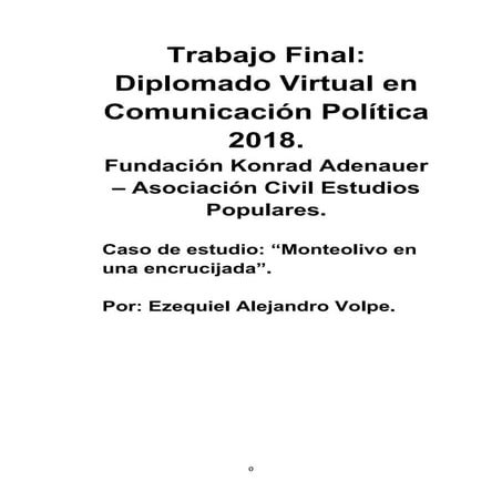 Trabajo final Diplomado
