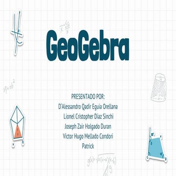 Geogebra | PPTX