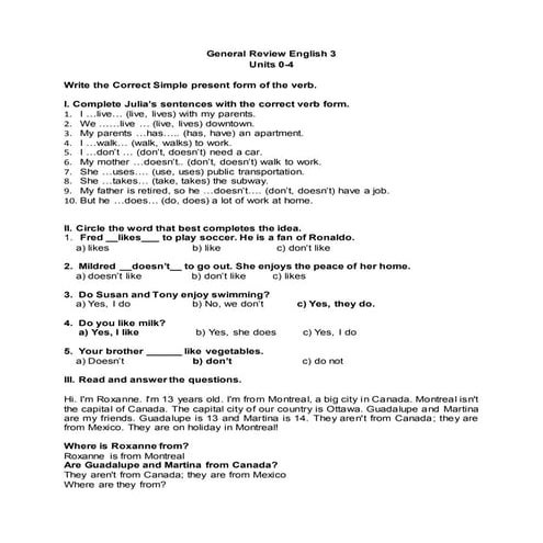 Trabajo final de ingle 3