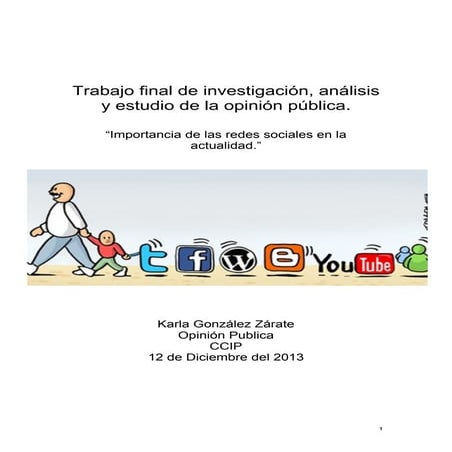 Trabajo final de investigación