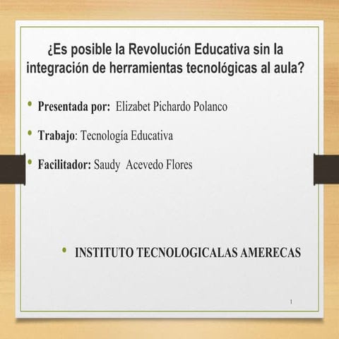 Trabajo final del diplomado docente