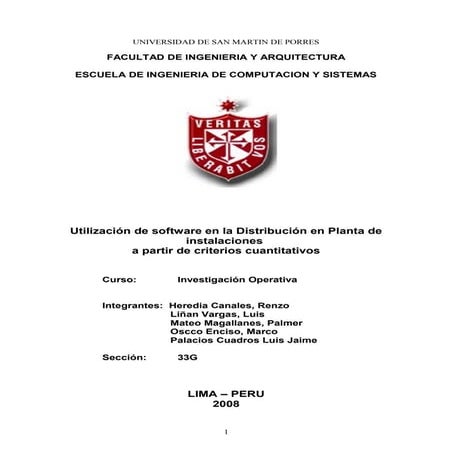 Utilización de software en la Distribución en Planta de instalaciones