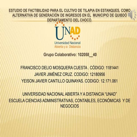 PESCADERI RACTO.proyecto de grado 11 pdf | PPTX