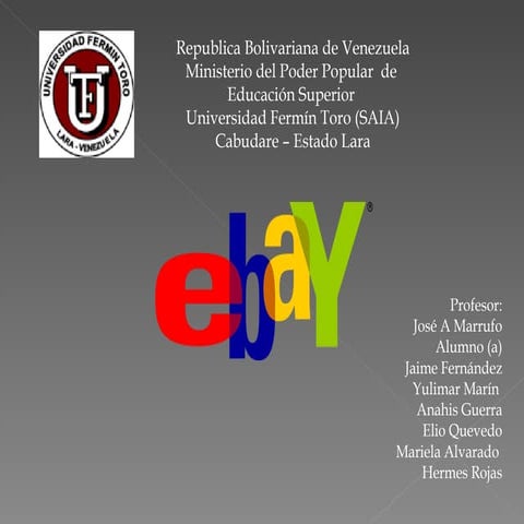 Trabajo final ebay