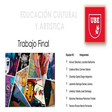 Diapositivas de trabajo final de Eca - Ube