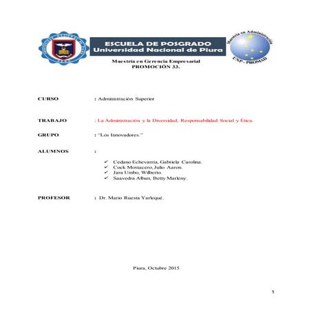 Responsabilidad social y ética en los negocios