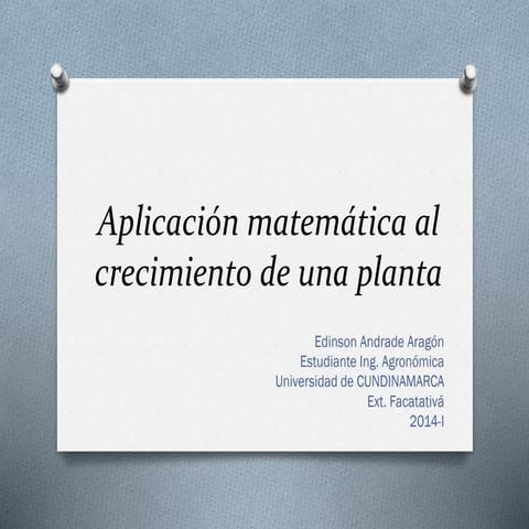 Trabajo final matemáticas