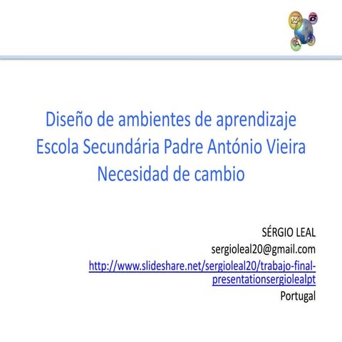 Trabajo final presentation Sérgio Leal MOOC Tecnologías de información y comunicación en la educación 
