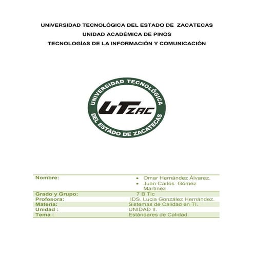 Trabajo final sistemas de calidad