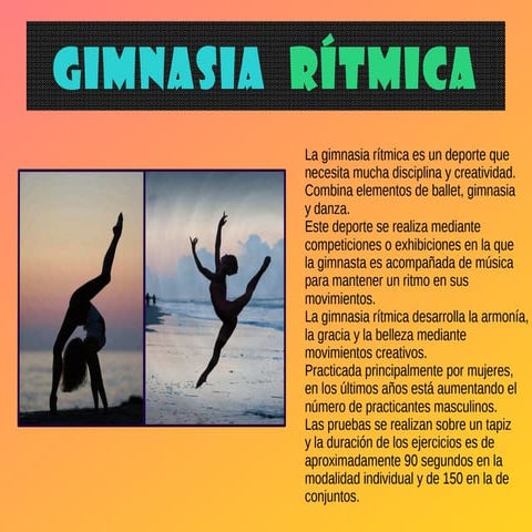 Gimnasia rítmica (presentación)  