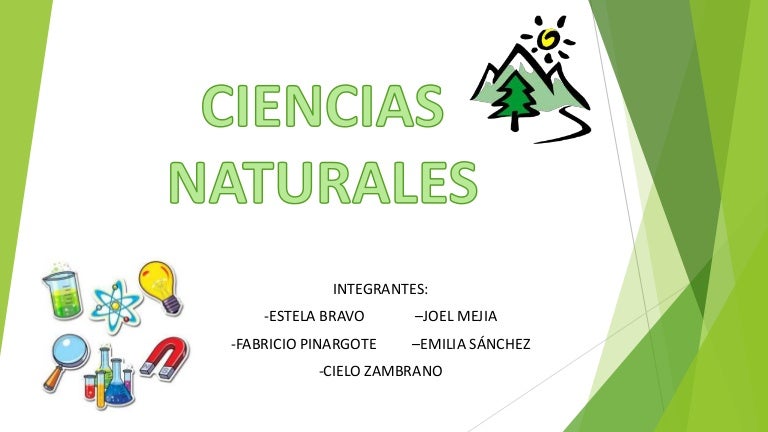 CIENCIAS NATURALES