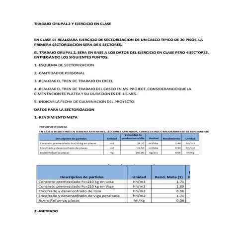 Trabajo grupal 2 y ejercicio en clase