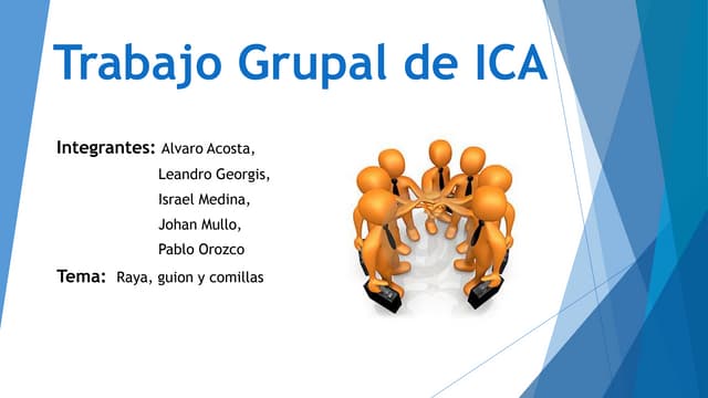 Trabajo grupal de ica