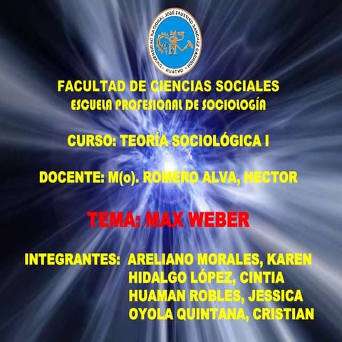 Trabajo grupal nº2 max weber karl marx