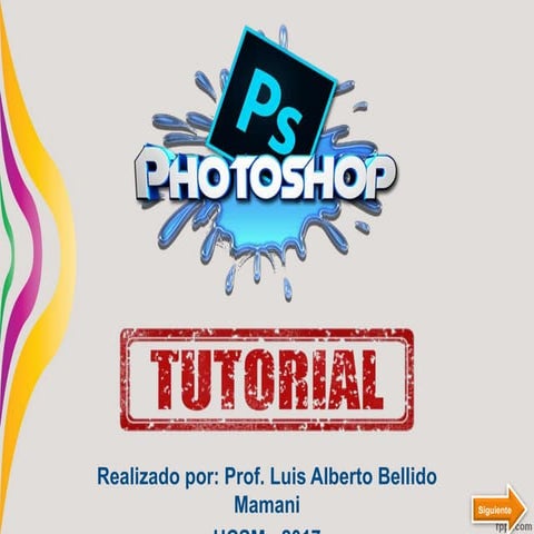 tutorial facil de photoshop | PPTX