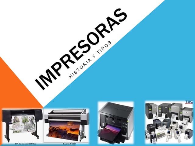 Trabajo impresoras