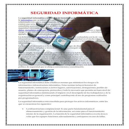 Seguridad informatica | PPTX