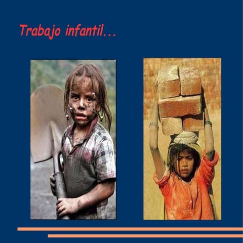 Trabajo infantil