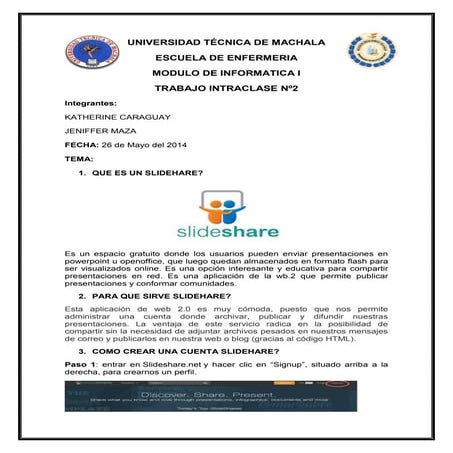 Guia slideshare | DOCX