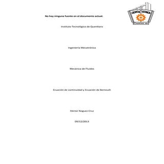 Trabajo mecanica de fluidos