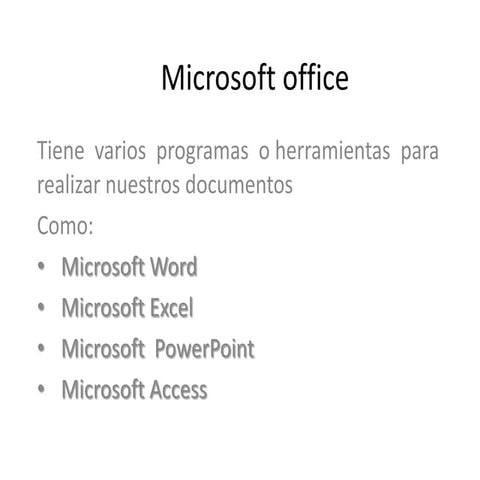 Microsoft office | PPTX