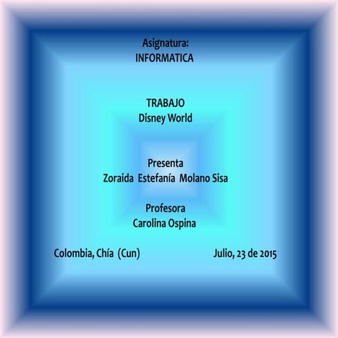 Parques Disney wordl