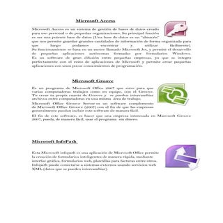 MICROSOFT OFFICE 2007