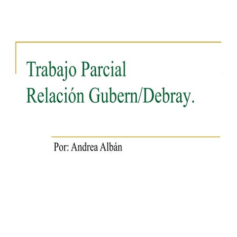 Trabajo parcial alban