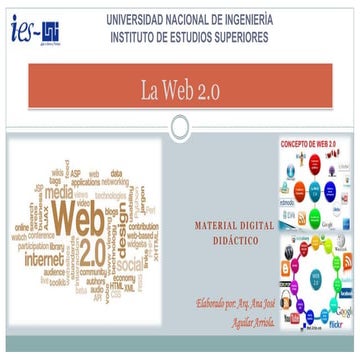 Introducción a la web 2.0 | PPTX