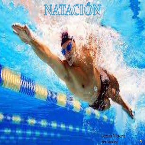 Trabajo power point Natación