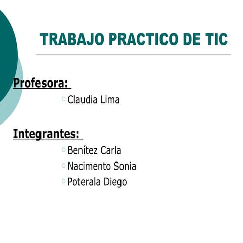 Trabajo practico de tic