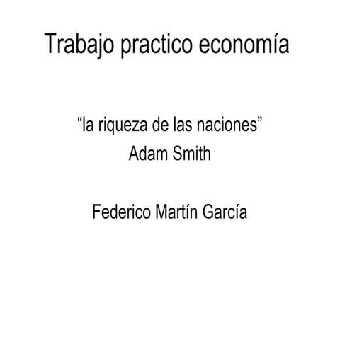 Trabajo practico economía | PPT