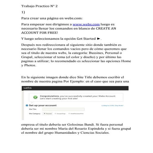 Trabajo practico n° 2 .
