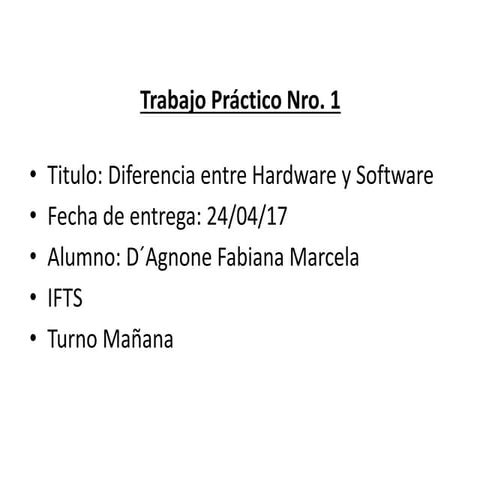 Trabajo Practico Informática