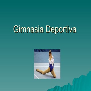  gimnasia, sus modalidades