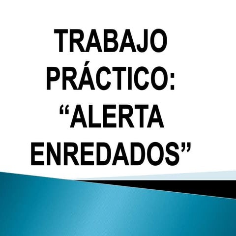 Trabajo pràctico de computaciòn alerta enredados