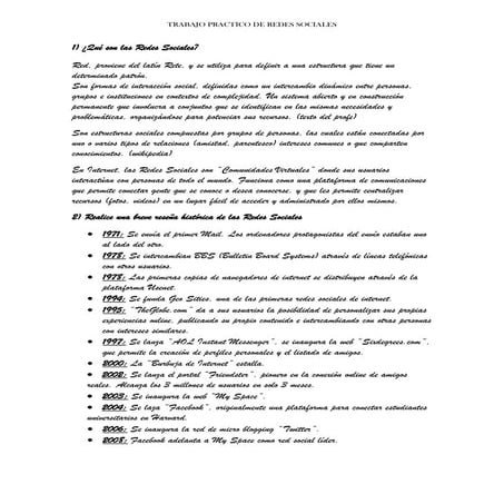 Trabajo práctico de redes sociales