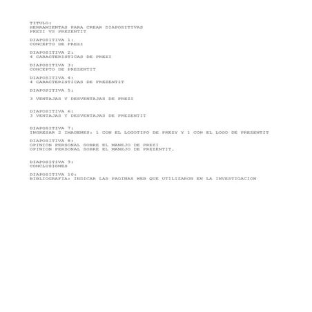 Trabajo prezi vs prezentit