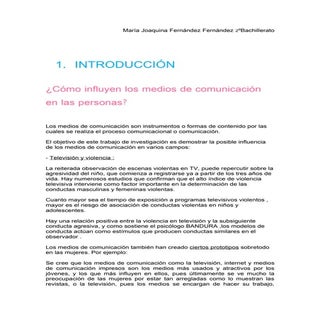 Trabajo psicologia de María Fernandez