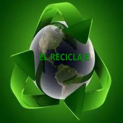 Trabajo reciclaje