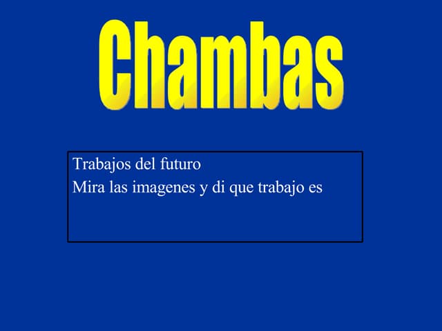 Trabajos
