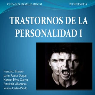 TRASTORNOS DE LA PERSONALIDAD