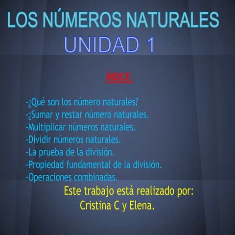 Trabajos de cristina c y elena. tema 1.