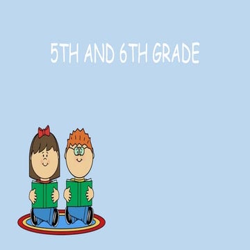 Trabajos de quinto y sexto