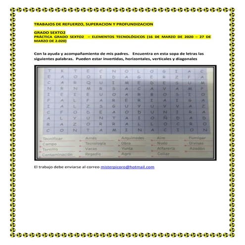 TECNOLOGIA E INFORMATICA - TRABAJOS 