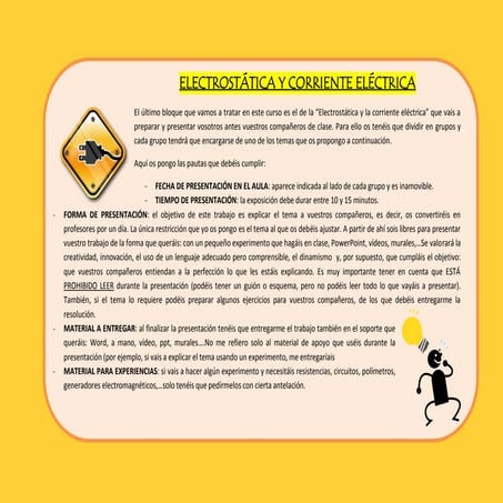 Trabajos electricidad