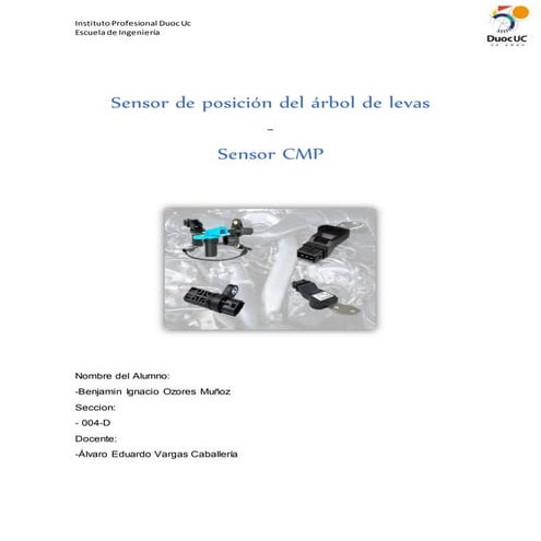 Sensor de posición del árbol de levas (CMP) | DOCX